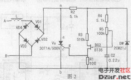 Single-phase motor speed control circuit