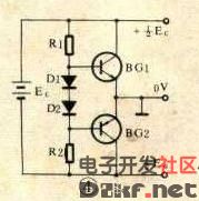 Single power supply dual power supply circuit