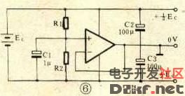 Single power supply dual power supply circuit