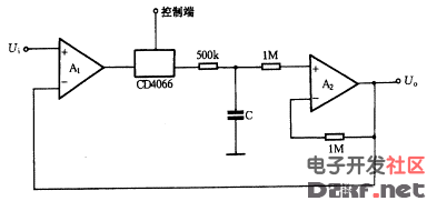 Analog switch circuit diagram