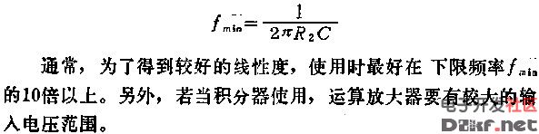 Square wave converted into triangular wave circuit diagram