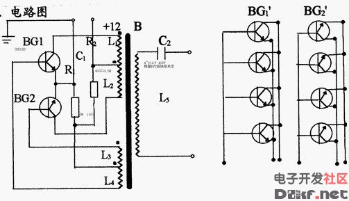 Electric fish machine circuit diagram Daquan