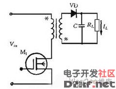 Switching power supply circuit diagram