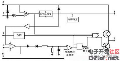 Switching power supply circuit diagram