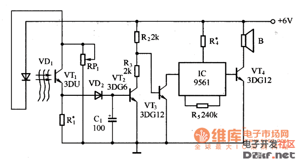 Smoke alarm circuit diagram