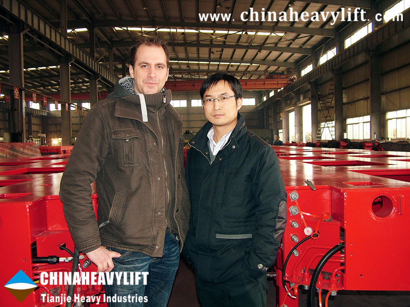 Equipments of CHINAHEAVYLIFT-Tianjie Heavy Industries earn the praise of ALE2