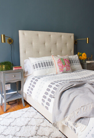 Individual single apartment, Qingdao owner decoration, small apartment decoration, light tones
