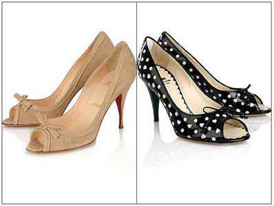 Fashion: Fish mouth shoes Love of sexy young woman