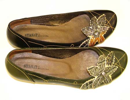 Fashion: European style, romantic warm flat shoes
