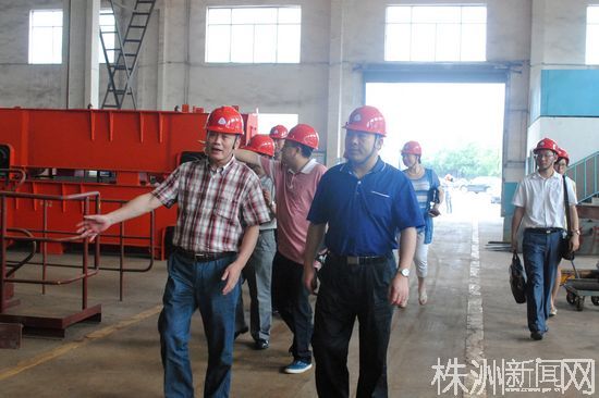 The deputy secretary of the Municipal Party Committee and the city accelerated the promotion of Yang Weiguo, the leader of the new industrialization leading group (in the front row), to investigate the lifting of the bridge (if taken by Yeh)