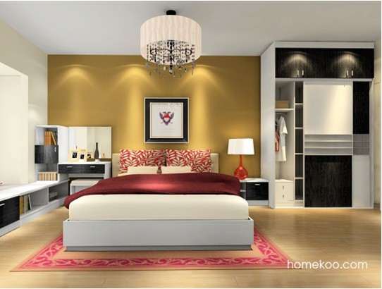 2013 bedroom decoration renderings