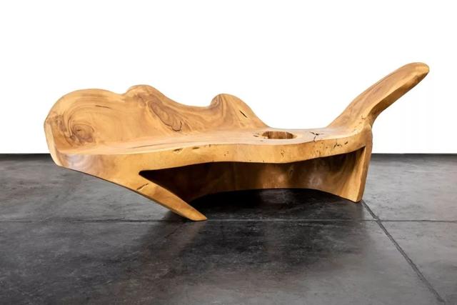 He used discarded wood to make the most beautiful furniture