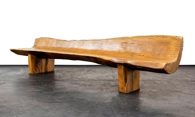 He used discarded wood to make the most beautiful furniture