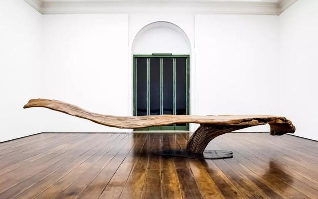 He used discarded wood to make the most beautiful furniture