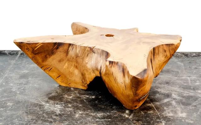 He used discarded wood to make the most beautiful furniture