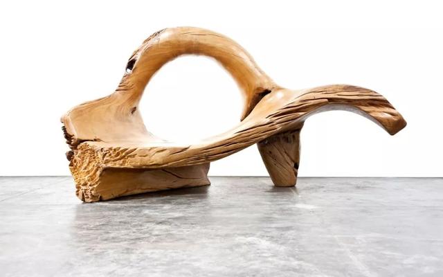 He used discarded wood to make the most beautiful furniture