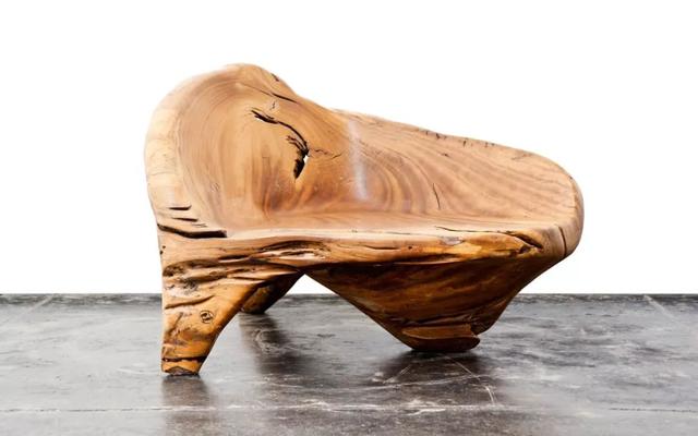 He used discarded wood to make the most beautiful furniture