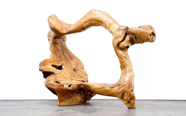 He used discarded wood to make the most beautiful furniture