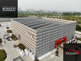 2018 China 36th Sports Expo Riddle Building Series