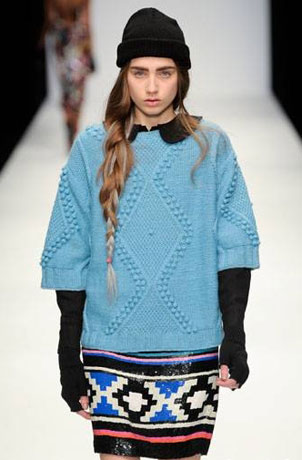 Navajo girl obsessed with fashion (Figure 2)