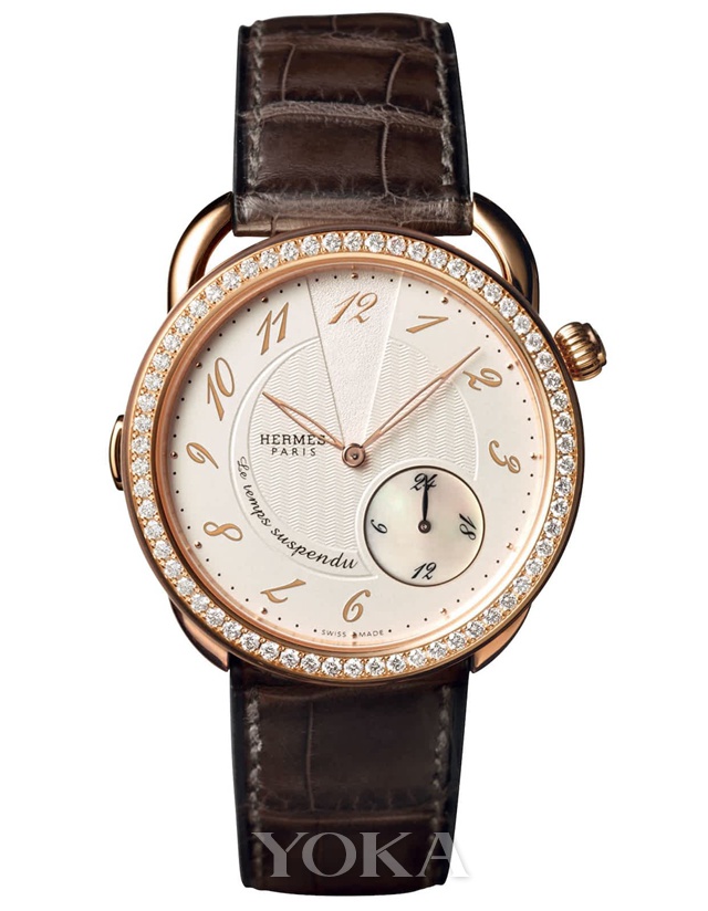 Hermes Arceau Le Temps Suspendu Alligator Strap, Â£ 27,100