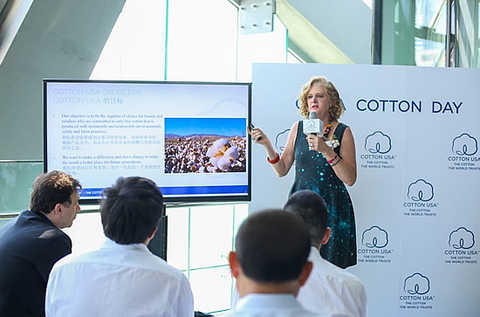 Figure 1: The United States International Cotton Association (CCI) first held CHINA COTTON DAY in China