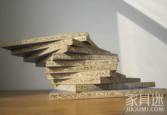 Particle board