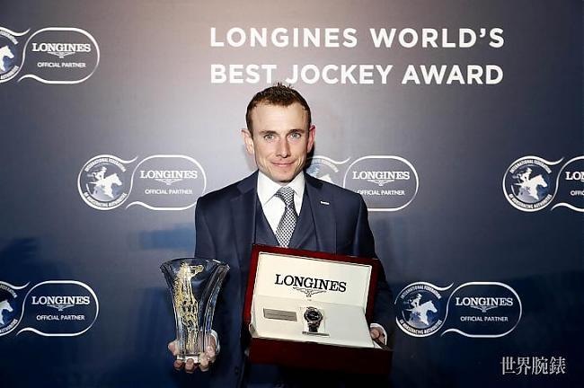 British Gentleman Longines won the world's best jockey award; RYAN MOORE; Giant; LONGINES; Longines