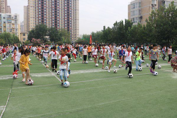 Featured football education takes root in Shijiazhuang Shilipu Primary School