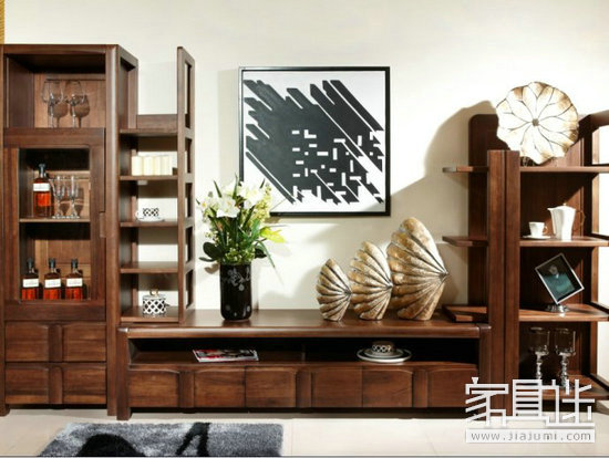 Walnut wood furniture
