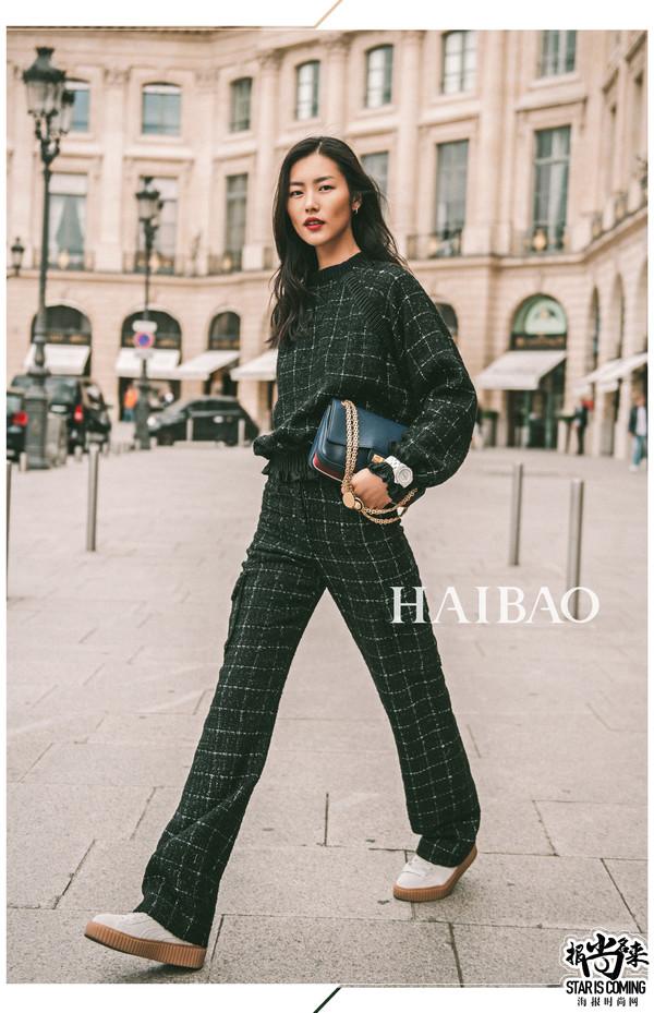 Liu Wen "newspaper name to" fashion blockbuster