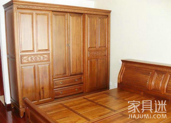 Camphor wood wardrobe