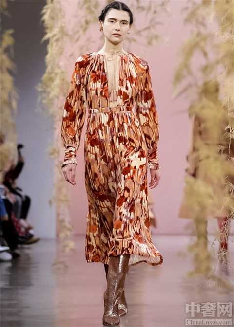 Ulla Johnson 2018 autumn and winter women's national wind strong passion