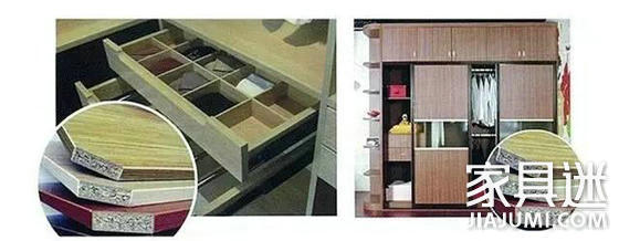 Panel furniture structure
