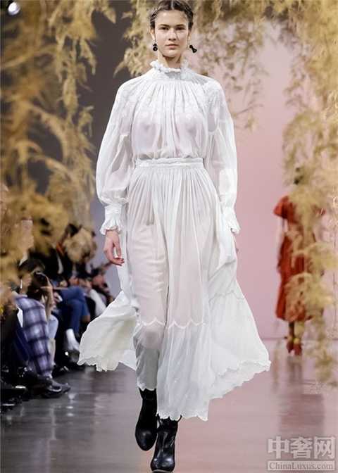 Ulla Johnson 2018 autumn and winter women's national wind strong passion