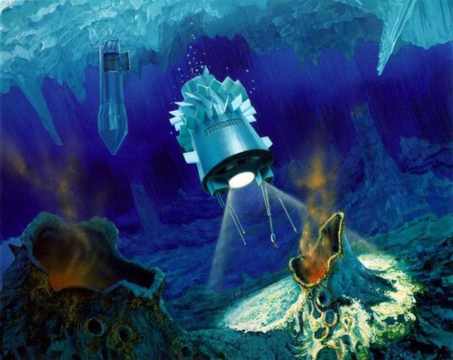 Scientist Antarctic Test Detector for Detecting Extraterrestrial Ocean