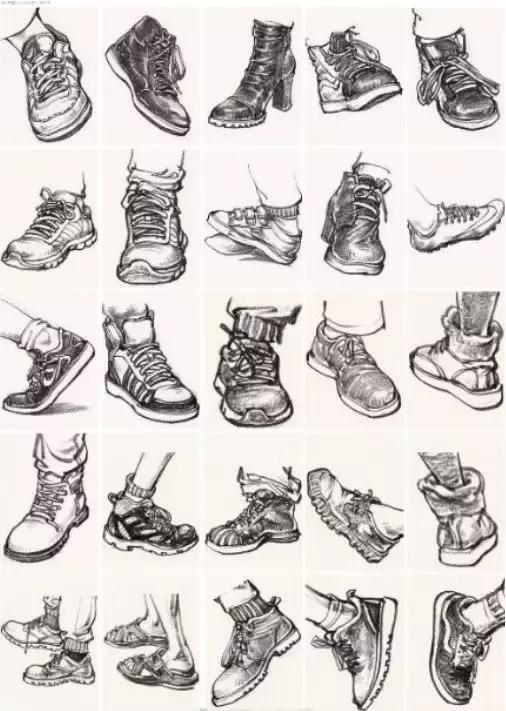 Deep dry goods, sketching shoes perspective is not allowed? The most complete sketch shoes analysis