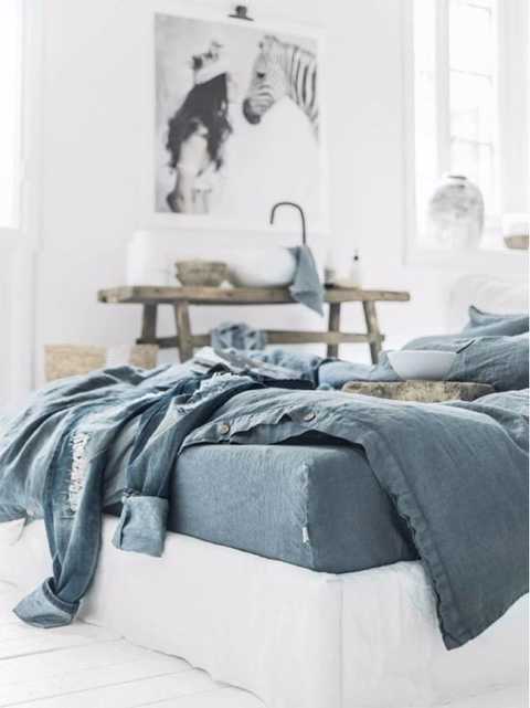 Xinshen Linen Master | Blue Linen Home Makes Summer Vibrant