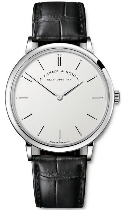 The most delicate Lange watch white gold style