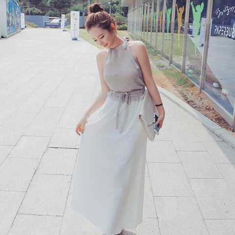 Poly multi-product women: travel season long skirt teach you to wear holiday style