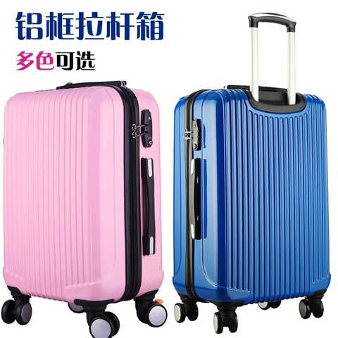 Universal wheel trolley suitcase luggage suitcase boarding pass password leather box men and women 202428 inch tide student luggage suitcase