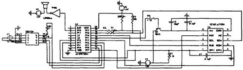 IC descrambler hardware schematic