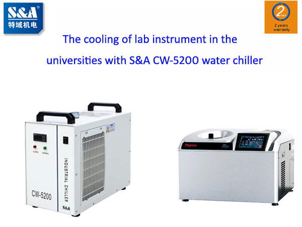 The cooling of lab instrument in the universities with S&A CW-5200 water chiller