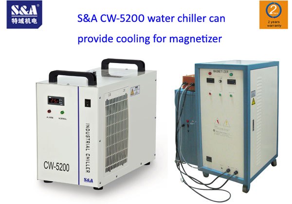 S&A CW-5200 water chiller can provide cooling for magnetizer