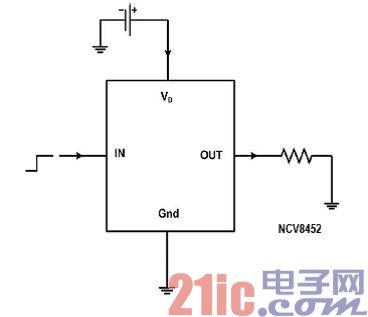 NCV8452 high-side SmartFET block diagram