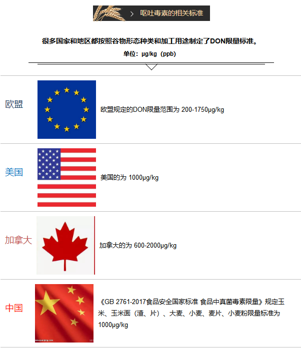 Shanghai flight test - vomiting toxin related standards