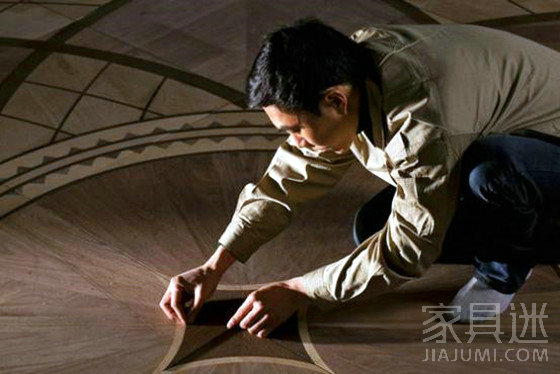 Craftsmanship, creating a beautiful parquet floor