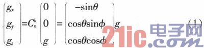 Two-wheel balance vehicle attitude angle measurement based on complementary filter