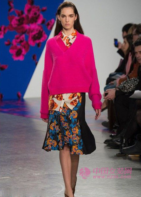 2014 autumn and winter women's trends: print elements (Figure 5) 2014秋冬女装趋势:å°èŠ±å…ƒç´ (图5)