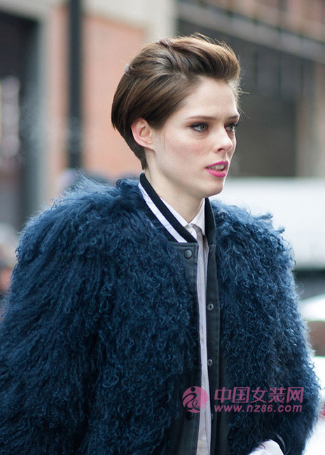 2014 autumn and winter fashion jacket: small cashmere cashmere (Figure 3) 2014秋冬æµè¡Œå¤–套:羊绒å°å·æ¯›(图3)